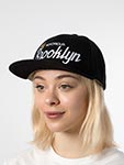 Бейсболка HOOD арт. 118-MWL022-NY020-BK Biggie Brooklyn (черный)